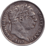 1817 SIXPENCE ( VF ) - sixpence - Cambridgeshire Coins