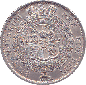 1817 HALFCROWN ( EF )