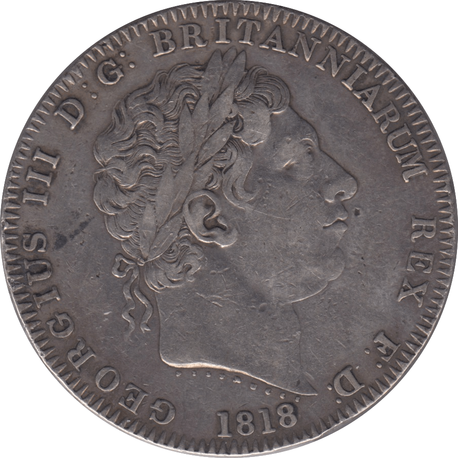1818 CROWN ( GVF) LIX - Crown - Cambridgeshire Coins