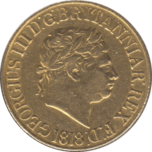 1818 GOLD SOVEREIGN ( GVF ) - Sovereign - Cambridgeshire Coins
