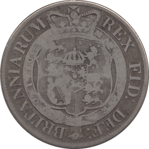 1818 HALFCROWN ( FINE ) - Halfcrown - Cambridgeshire Coins