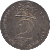 1818 MAUNDY TWOPENCE ( EF ) - Maundy Coins - Cambridgeshire Coins