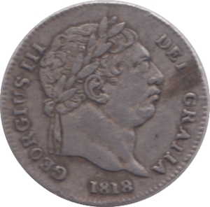 1818 MAUNDY TWOPENCE ( VF ) - Maundy Coins - Cambridgeshire Coins