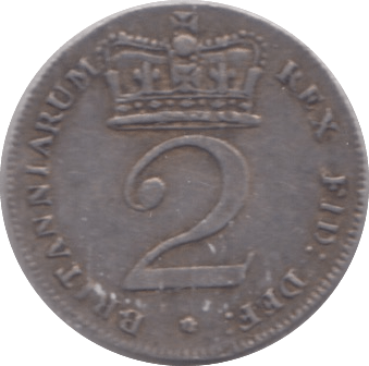 1818 MAUNDY TWOPENCE ( VF ) - Maundy Coins - Cambridgeshire Coins