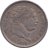 1818 SHILLING ( EF ) - Shilling - Cambridgeshire Coins