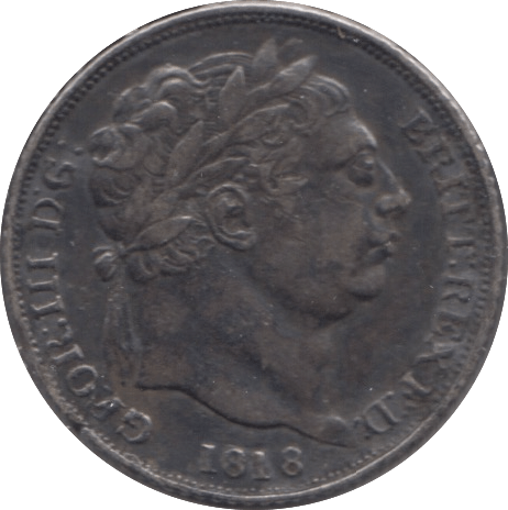 1818 SIXPENCE ( GVF ) - Sixpence - Cambridgeshire Coins