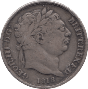 1818 SIXPENCE ( VF ) 3 - Sixpence - Cambridgeshire Coins