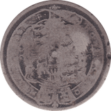 1818 SIXPENCE ( FAIR )