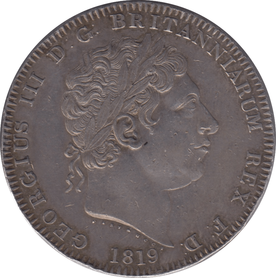 1819 CROWN ( EF ) LX 2 - Crown - Cambridgeshire Coins