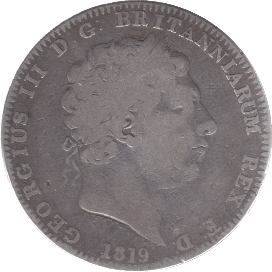 1819 CROWN ( FINE ) 6 - Crown - Cambridgeshire Coins