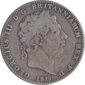 1819 CROWN ( FINE ) - Crown - Cambridgeshire Coins