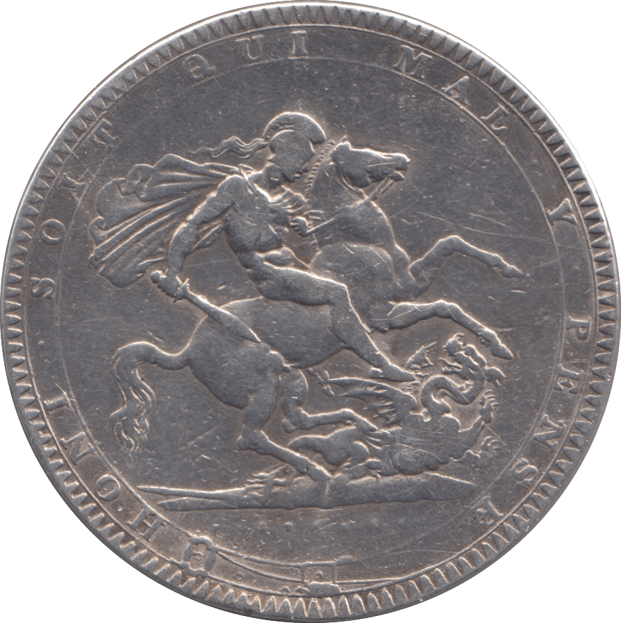 1819 CROWN ( FINE ) LIX - Crown - Cambridgeshire Coins