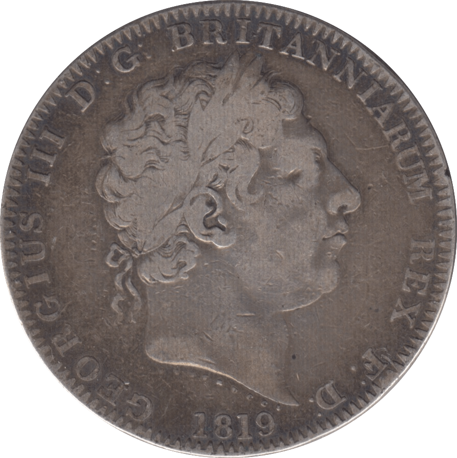 1819 CROWN ( FINE ) LIX - Crown - Cambridgeshire Coins