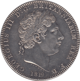 1819 CROWN LIX ( UNC ) SCARCE - Crown - Cambridgeshire Coins