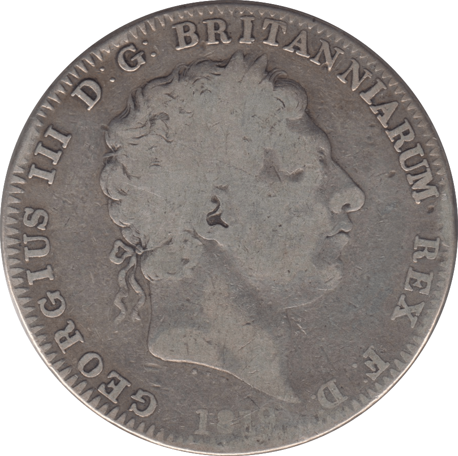 1819 CROWN ( NF ) LIX - Crown - Cambridgeshire Coins