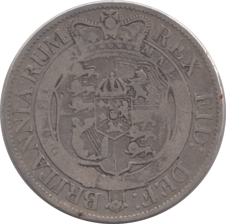 1819 HALFCROWN ( FINE ) 7 - Halfcrown - Cambridgeshire Coins