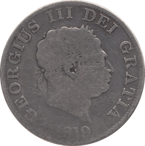 1819 HALFCROWN ( FINE ) - Halfcrown - Cambridgeshire Coins