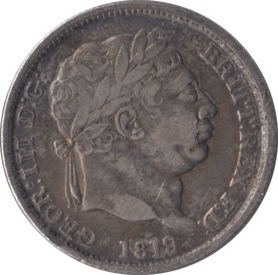 1819 SHILLING ( FINE ) - Shilling - Cambridgeshire Coins