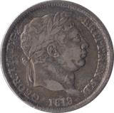 1819 SHILLING ( FINE ) - Shilling - Cambridgeshire Coins