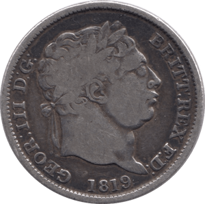 1819 SHILLING ( FINE ) - Shilling - Cambridgeshire Coins