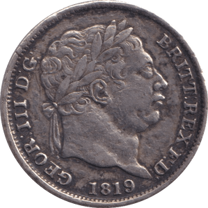 1819 SHILLING ( GF ) - Shilling - Cambridgeshire Coins