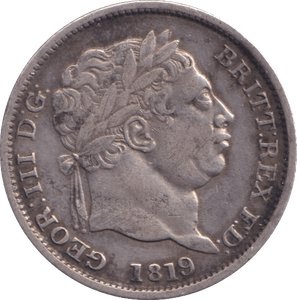 1819 SHILLING ( VF ) - Shilling - Cambridgeshire Coins
