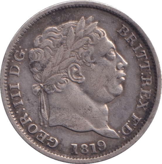 1819 SHILLING ( VF ) - Shilling - Cambridgeshire Coins