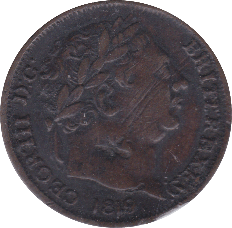 1819 SIXPENCE ( SNIDE )