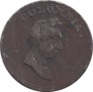 1820 CANADA FARTHING - WORLD COINS - Cambridgeshire Coins