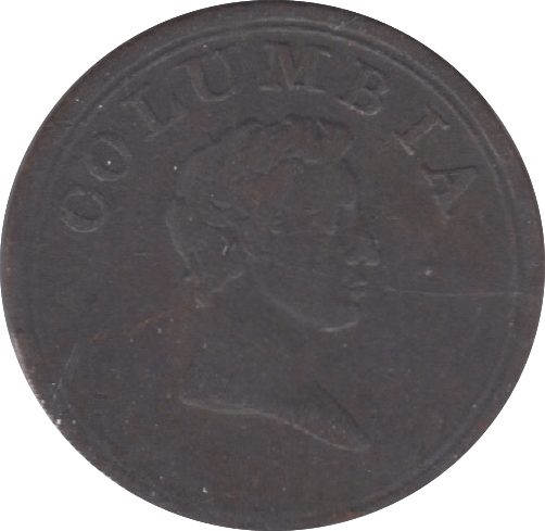 1820 CANADA FARTHING - WORLD COINS - Cambridgeshire Coins