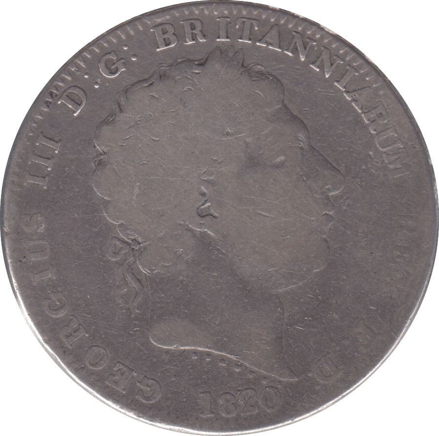 1820 CROWN ( FAIR ) LX 4 - Crown - Cambridgeshire Coins