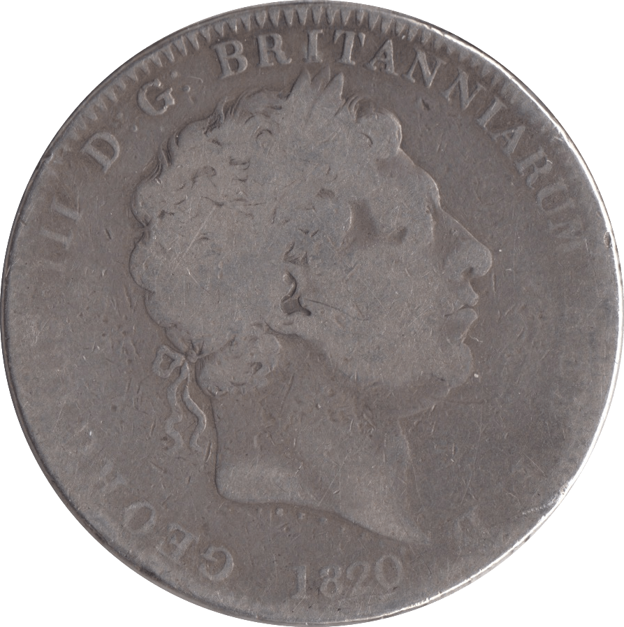 1820 CROWN ( FAIR ) LX - Crown - Cambridgeshire Coins