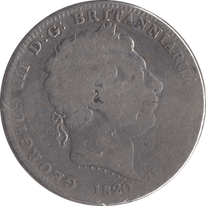 1820 CROWN ( FAIR ) LX - Crown - Cambridgeshire Coins