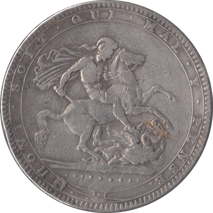 1820 CROWN ( FAIR ) LX - Crown - Cambridgeshire Coins