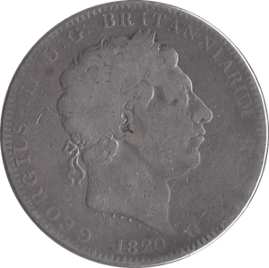 1820 CROWN ( FAIR ) LX - Crown - Cambridgeshire Coins