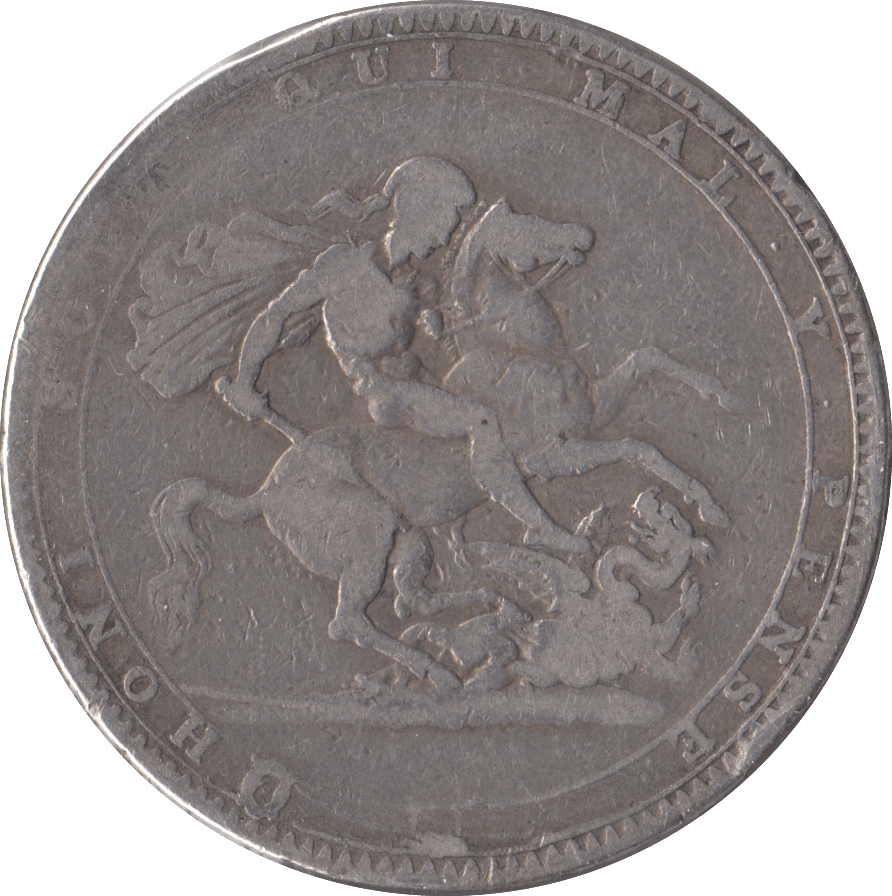 1820 CROWN ( FAIR ) LX - Crown - Cambridgeshire Coins