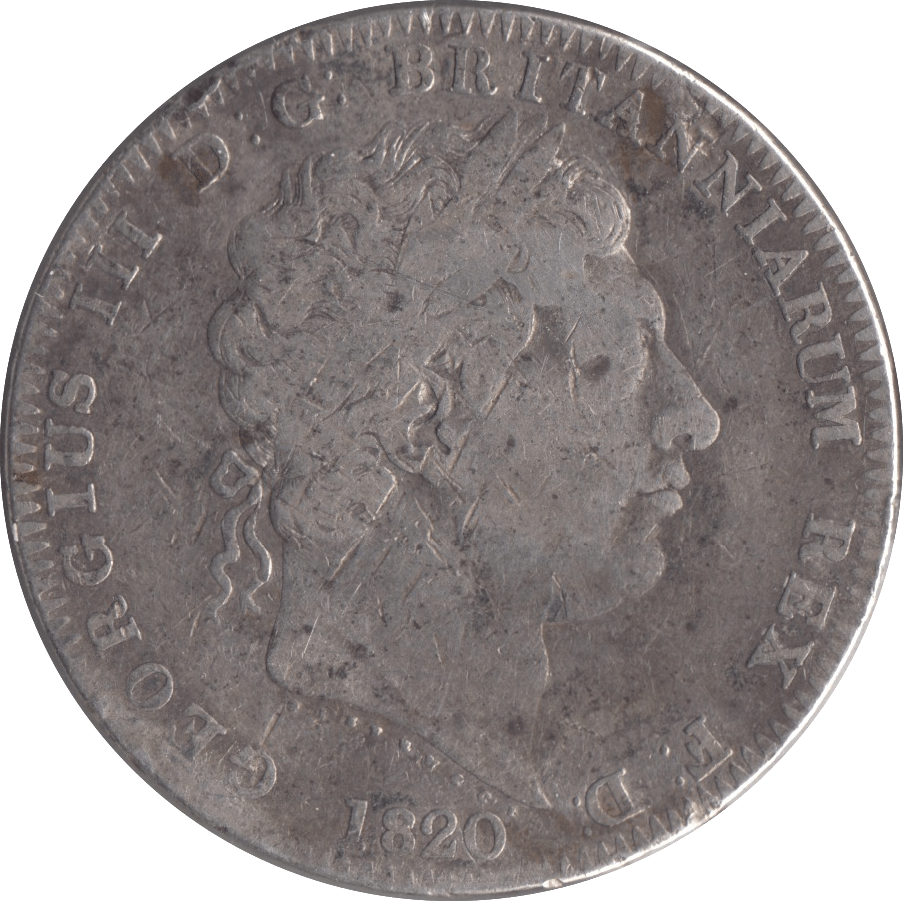 1820 CROWN ( FAIR ) LX - Crown - Cambridgeshire Coins