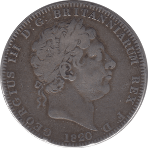 1820 CROWN ( FINE ) - Crown - Cambridgeshire Coins