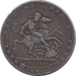 1820 CROWN ( FINE ) - Crown - Cambridgeshire Coins