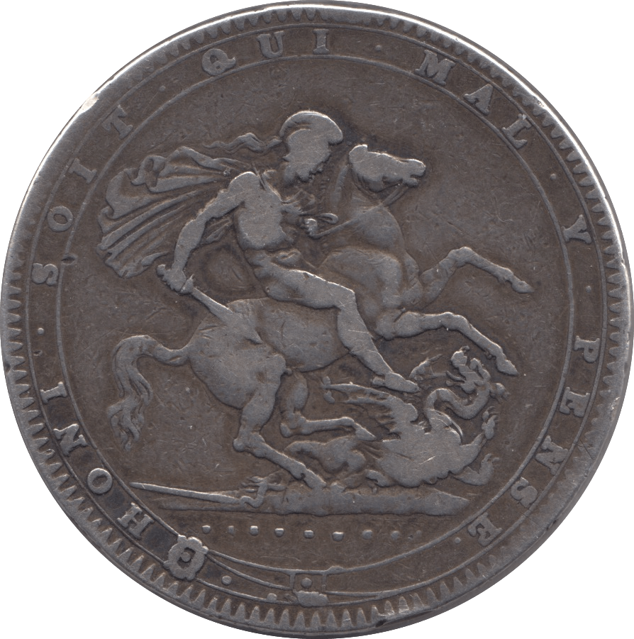 1820 CROWN ( FINE ) - Crown - Cambridgeshire Coins