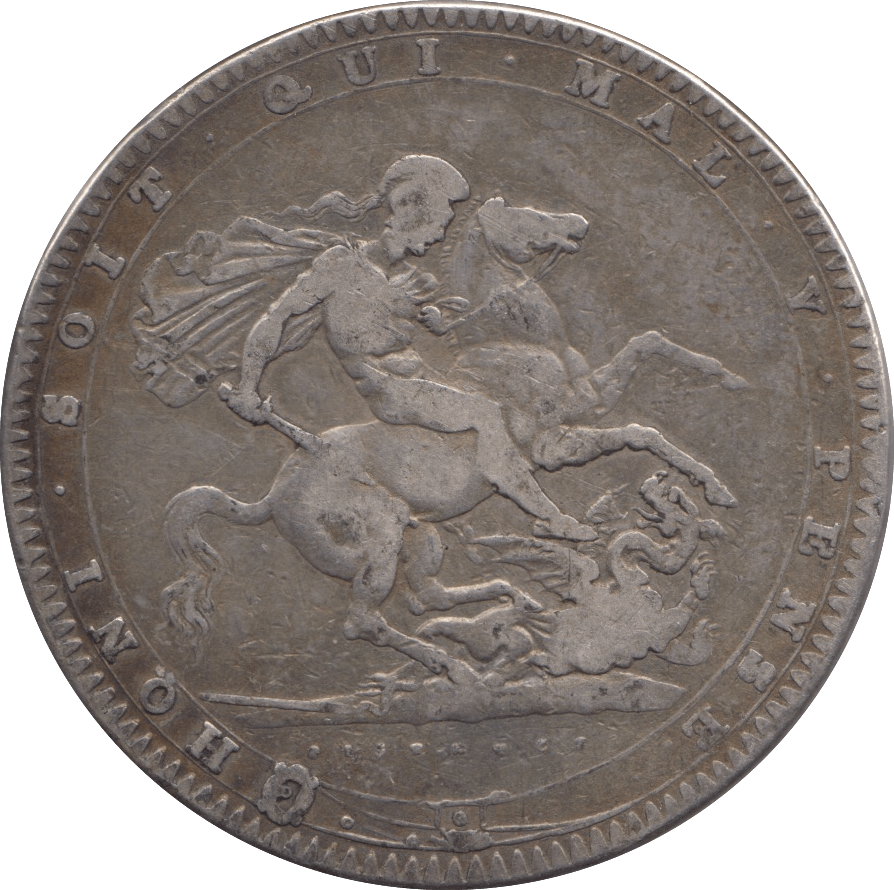 1820 CROWN ( FINE ) LX - Crown - Cambridgeshire Coins