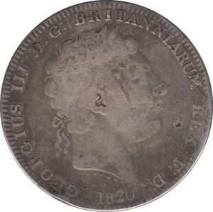 1820 CROWN ( FINE ) LX - Crown - Cambridgeshire Coins