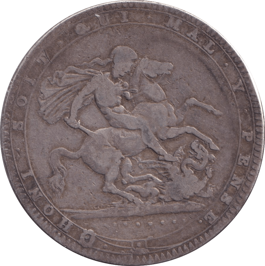 1820 CROWN ( FINE ) LX - Crown - Cambridgeshire Coins