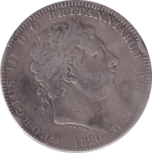 1820 CROWN ( FINE ) LX - Crown - Cambridgeshire Coins