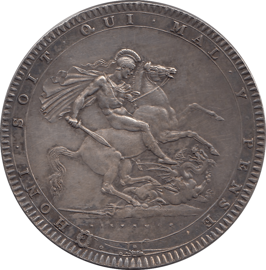 1820 CROWN LX ( AUNC ) SCARCE - Crown - Cambridgeshire Coins