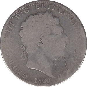 1820 CROWN ( NF ) LV - Halfcrown - Cambridgeshire Coins