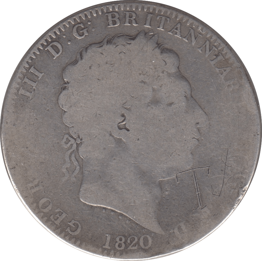 1820 CROWN ( NF ) LV - Halfcrown - Cambridgeshire Coins