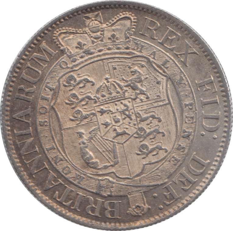 1820 HALFCROWN ( EF ) 20 - Halfcrown - Cambridgeshire Coins