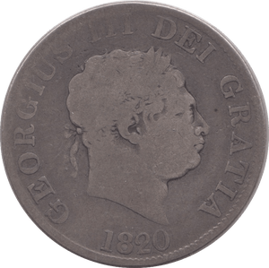 1820 HALFCROWN ( FAIR ) 11 - Halfcrown - Cambridgeshire Coins