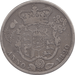 1820 HALFCROWN ( FINE ) - Halfcrown - Cambridgeshire Coins